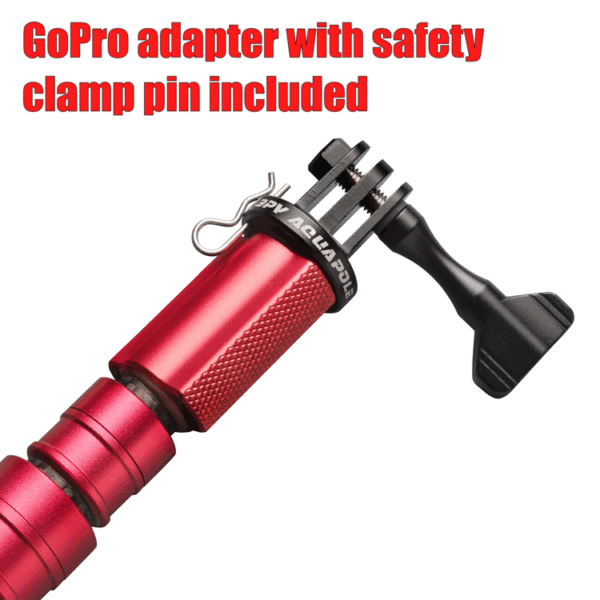 Aquapole clamp pin gopro adpater (2)