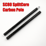 SplitCore carbon pole